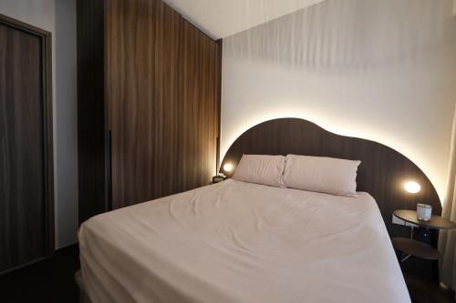 Contemporary Bedroom at 2 Bedroom Condo @ Lentor Central