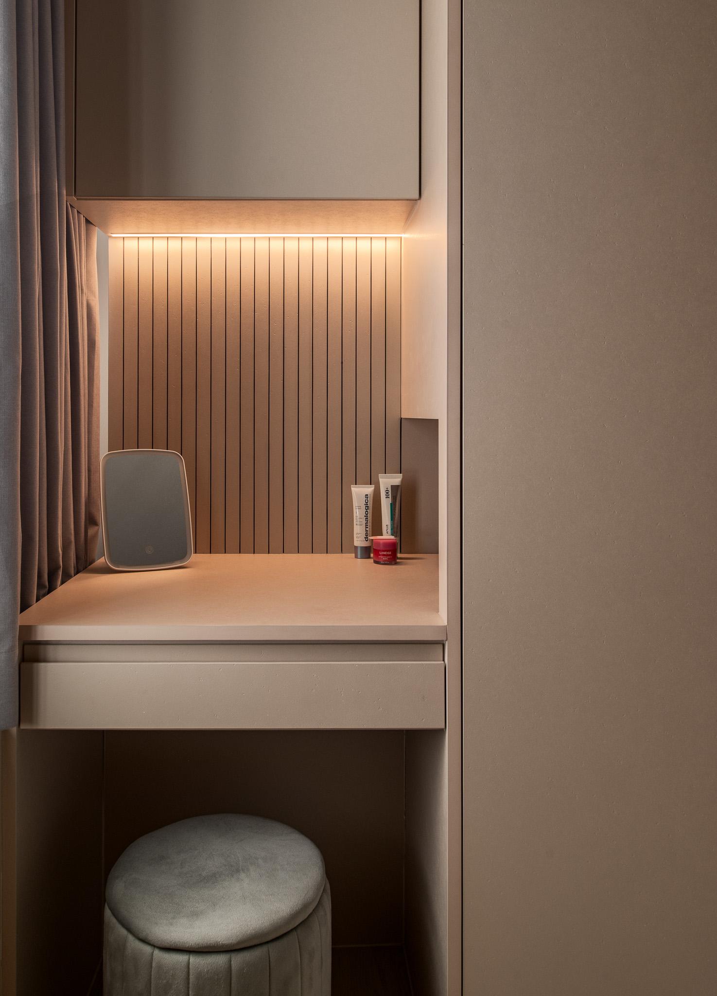 Contemporary Bedroom with Wardrobe and Bedroom Dresser