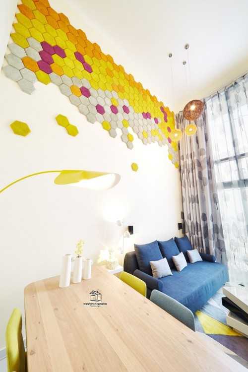 Contemporary Living Room at Queenstown - Blk 90 Dawson Road (HDB)