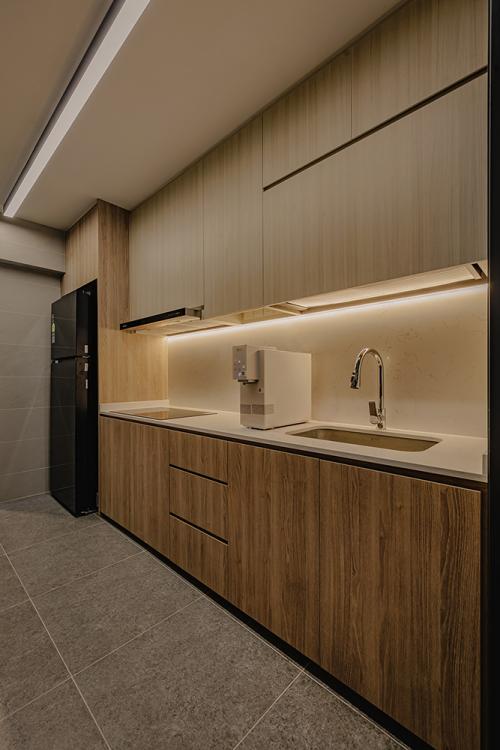 Modern Kitchen at Garden Bloom @ Tengah