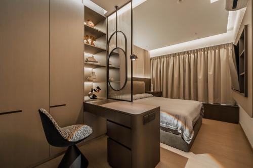 Modern Bedroom at 209B Clementi Ave 6