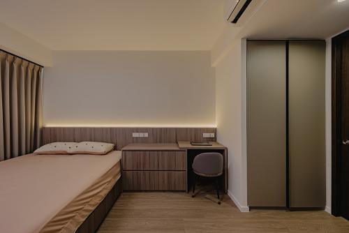 Minimalist Living Room at Tenet