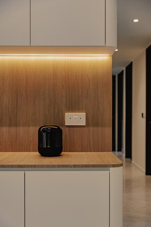 Minimalist Living Room at Tenet