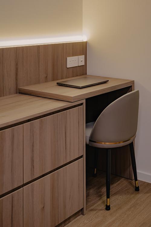 Minimalist Bedroom at Tenet