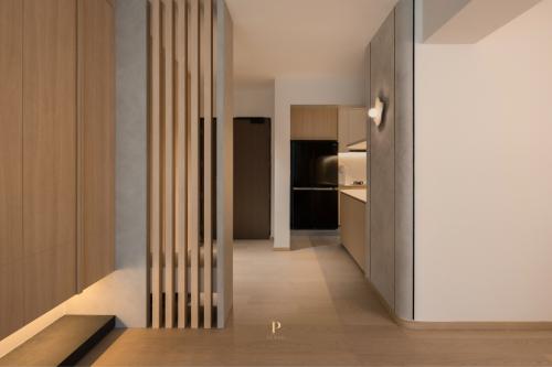 Minimalist Entryway at 229B Tengah Drive