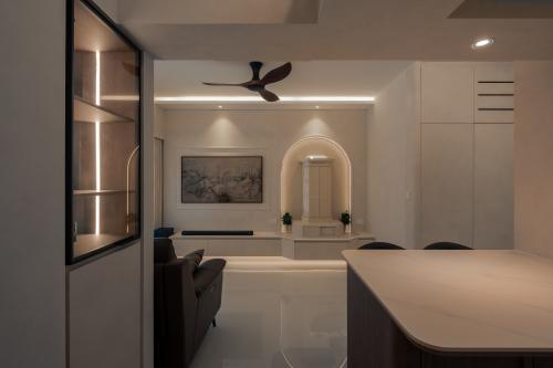 Minimalist Living Room at 462C Yishun