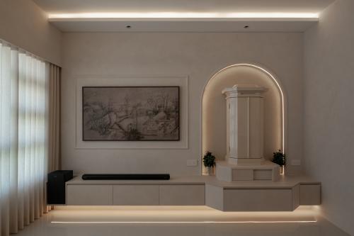 Minimalist Living Room at 462C Yishun