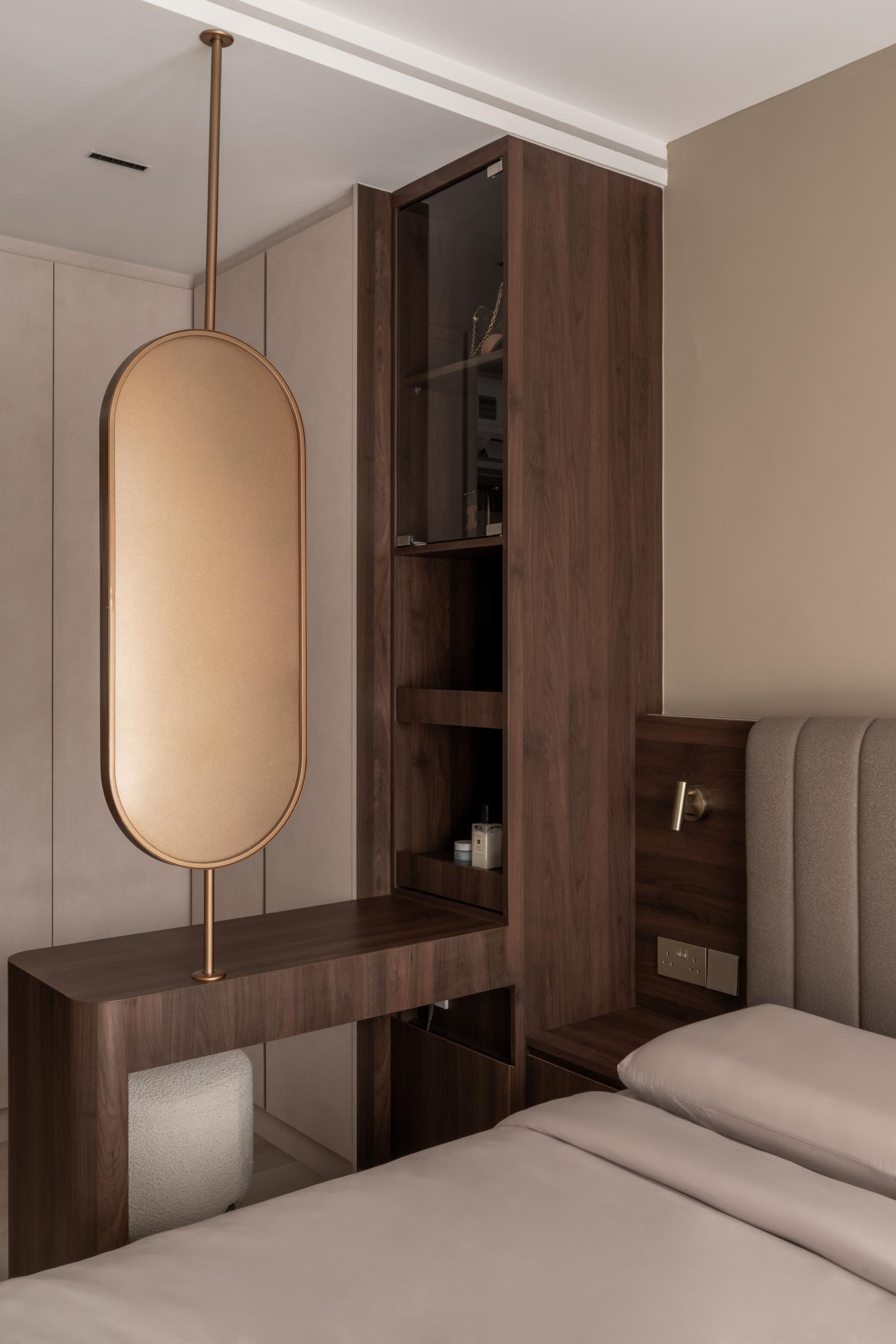 Contemporary Bedroom with Closet and Bedroom Dresser