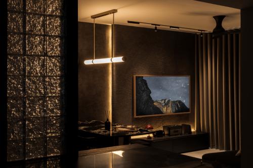 Minimalist Living Room at Macpherson Weave