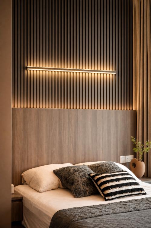 Modern Bedroom at Avenue South Residence