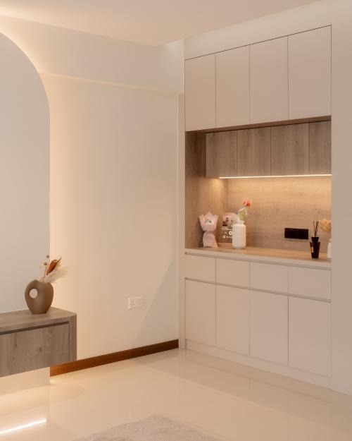 Minimalist Living Room at Plantation Grove @ Tengah