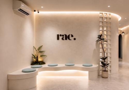 Minimalist Entryway at Rae Beauty Salon