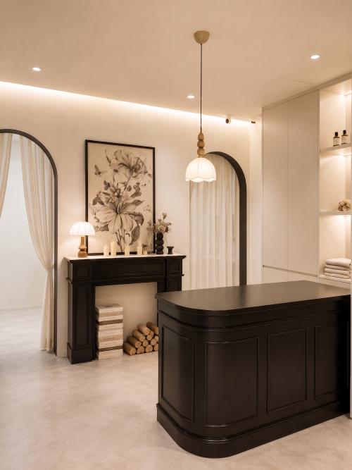 Minimalist Retail at Rae Beauty Salon
