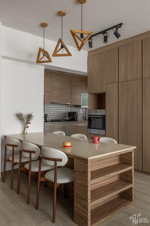 Scandinavian Dining Room at Punggol Way