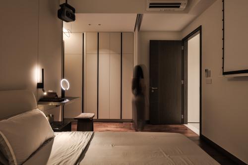 Minimalist Bedroom at Condominium at Ewe Boon Rd