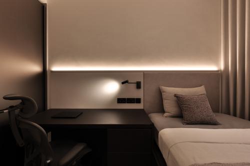 Minimalist Bedroom at Condominium at Ewe Boon Rd