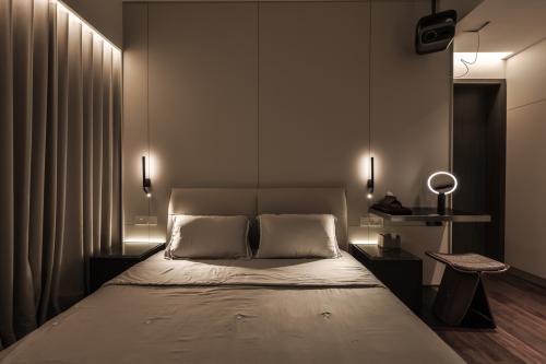 Minimalist Bedroom at Condominium at Ewe Boon Rd
