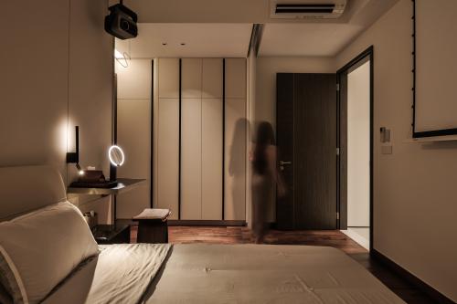 Minimalist Bedroom at Condominium at Ewe Boon Rd