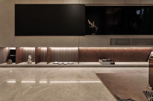 Modern Living Room at Condominium at 11K Toh Tuck Rd
