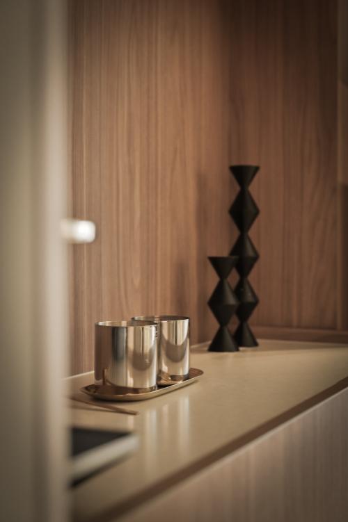 Modern Home Bar at Condominium at 5 Derbyshire Rd