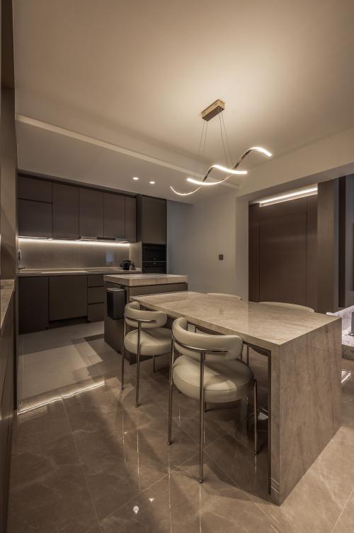 Modern Dining Room at Condominium at Toa Payoh Lor 1