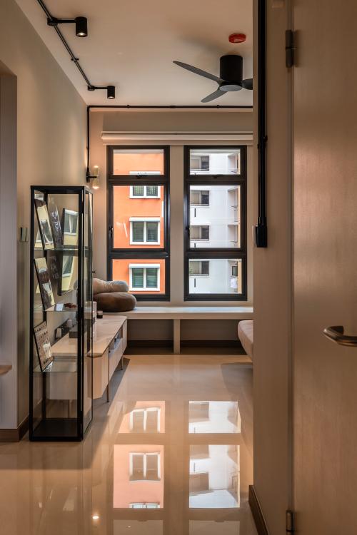 Modern Living Room at Condominium at 179B Hougang St
