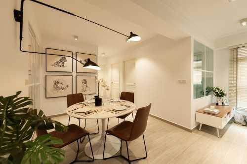 Scandinavian Dining Room at Buangkok Edgeview