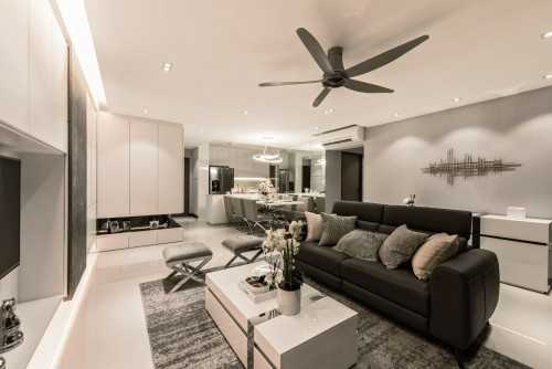 Modern Living Room at Skyline