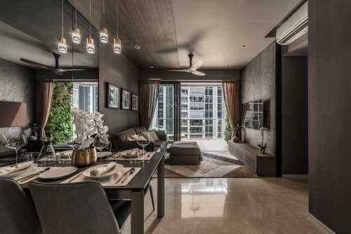 Asian Living Room at The Panorama
