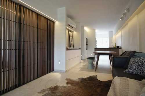 Minimalist Living Room at Design & Build: 3rm HDB Resale Flat at Sin Ming Drive