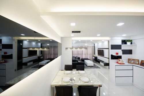 Modern Dining Room at Sengkang - Blk 336B Anchorvale Crescent (HDB)