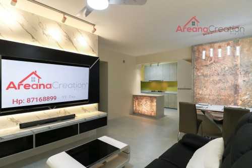 Contemporary Living Room at Telok Blangah Parcview