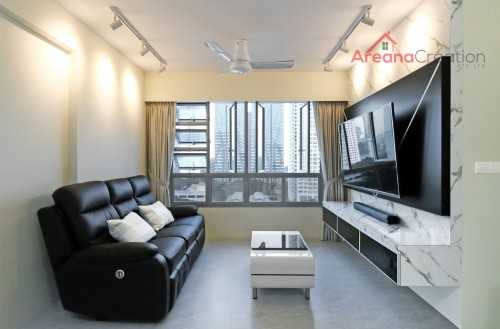 Contemporary Living Room at Telok Blangah Parcview