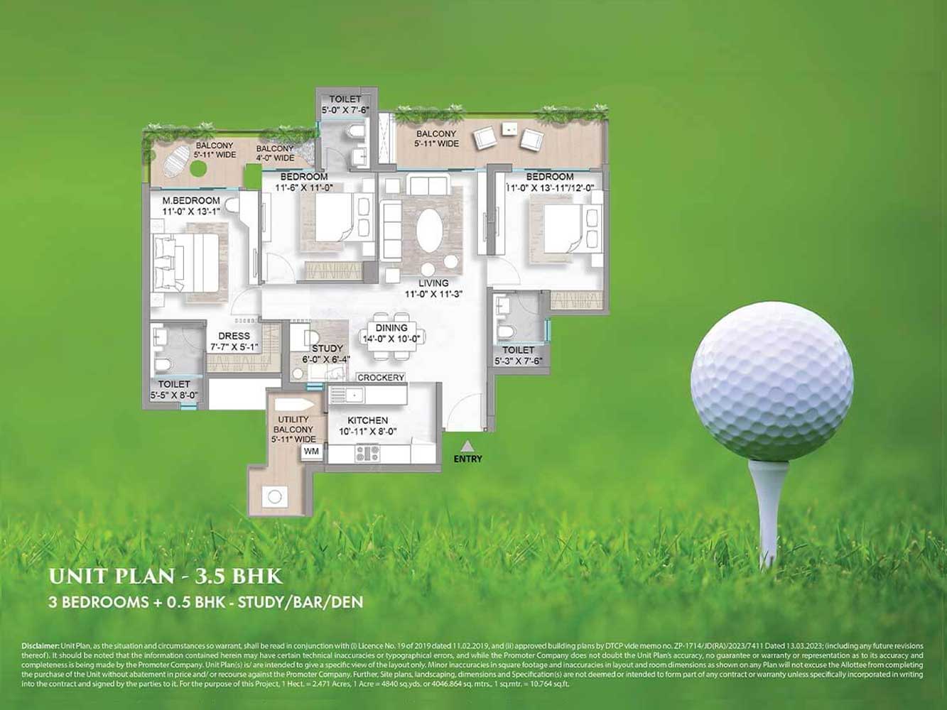 3.5 BHK