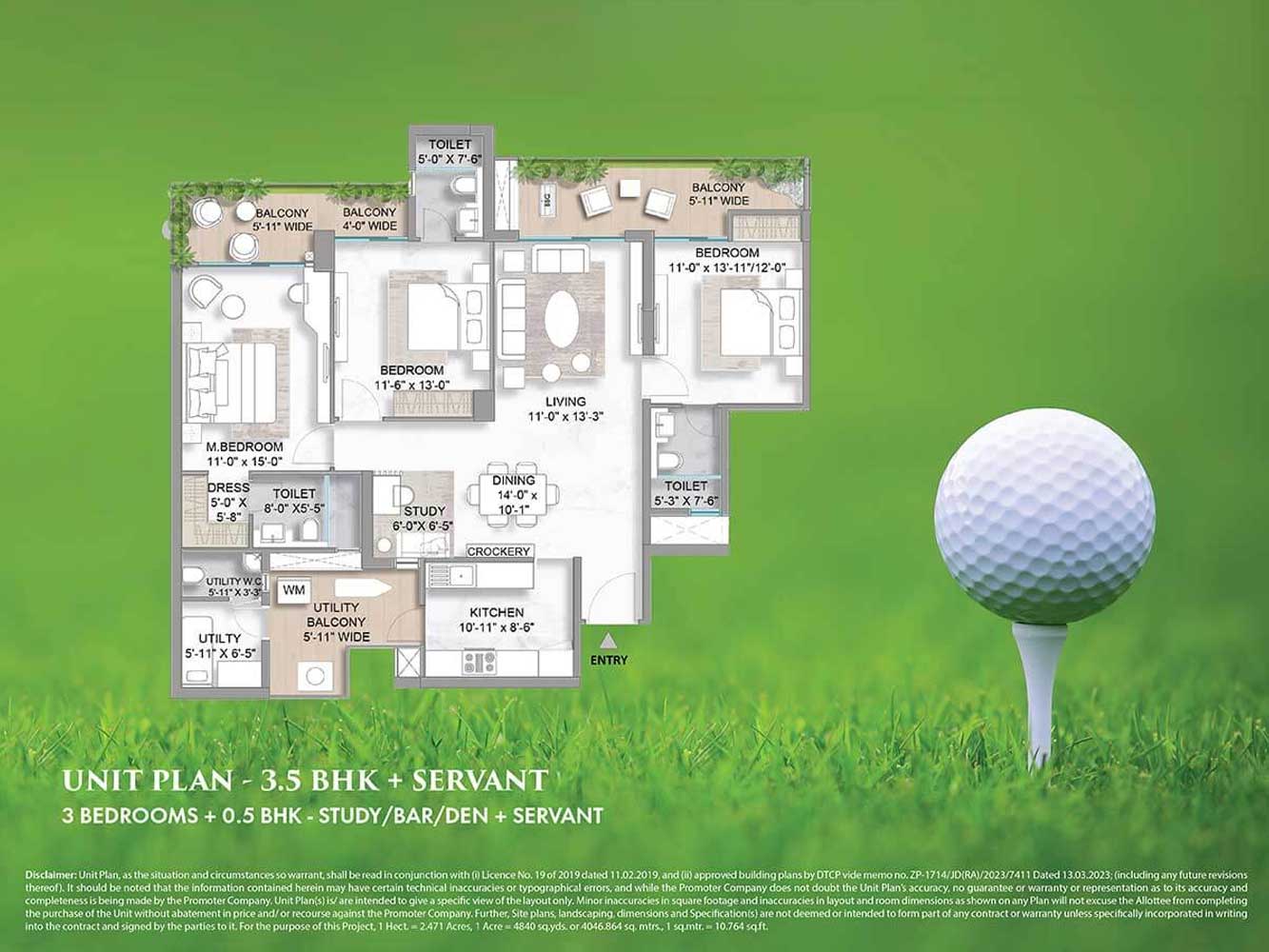 3.5 BHK