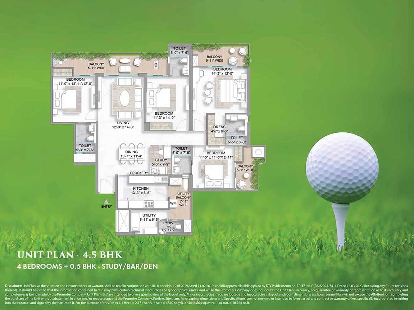 4.5 BHK