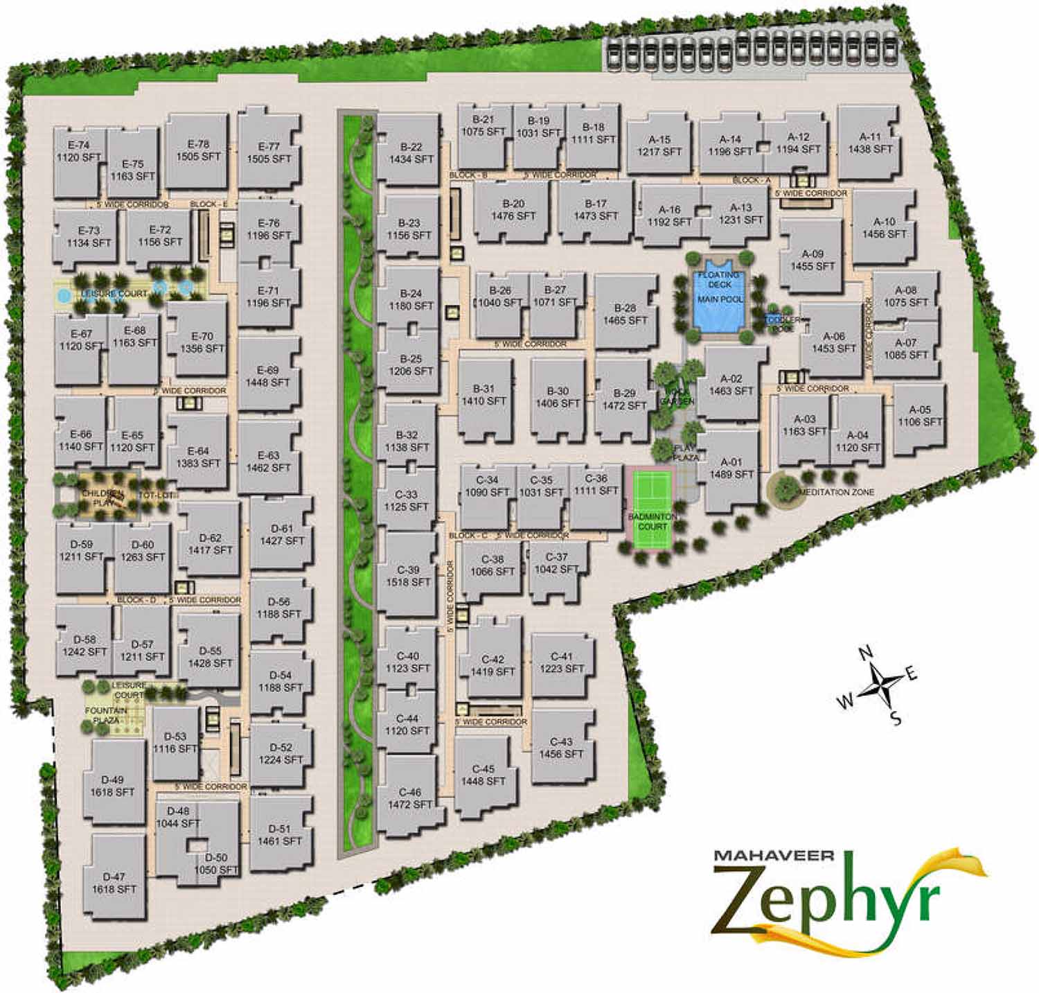 Mahaveer Zephyr in Kodichikkanahalli, Bangalore