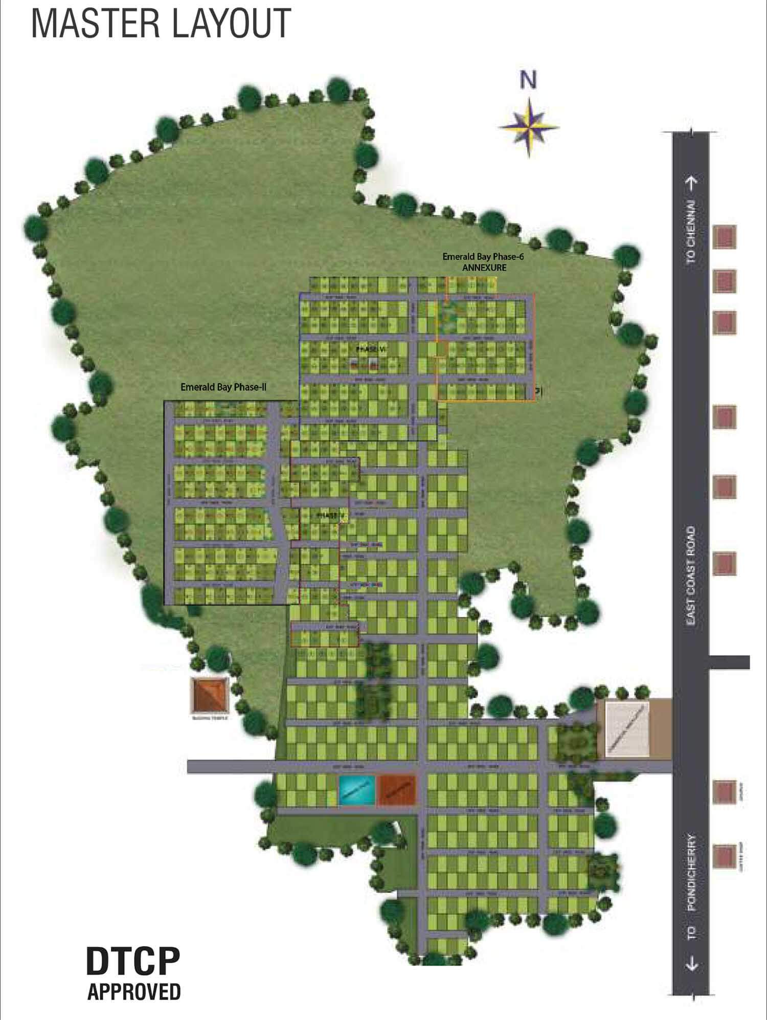 Color Emerad Bay Villa East Coast Road Chennai 15997