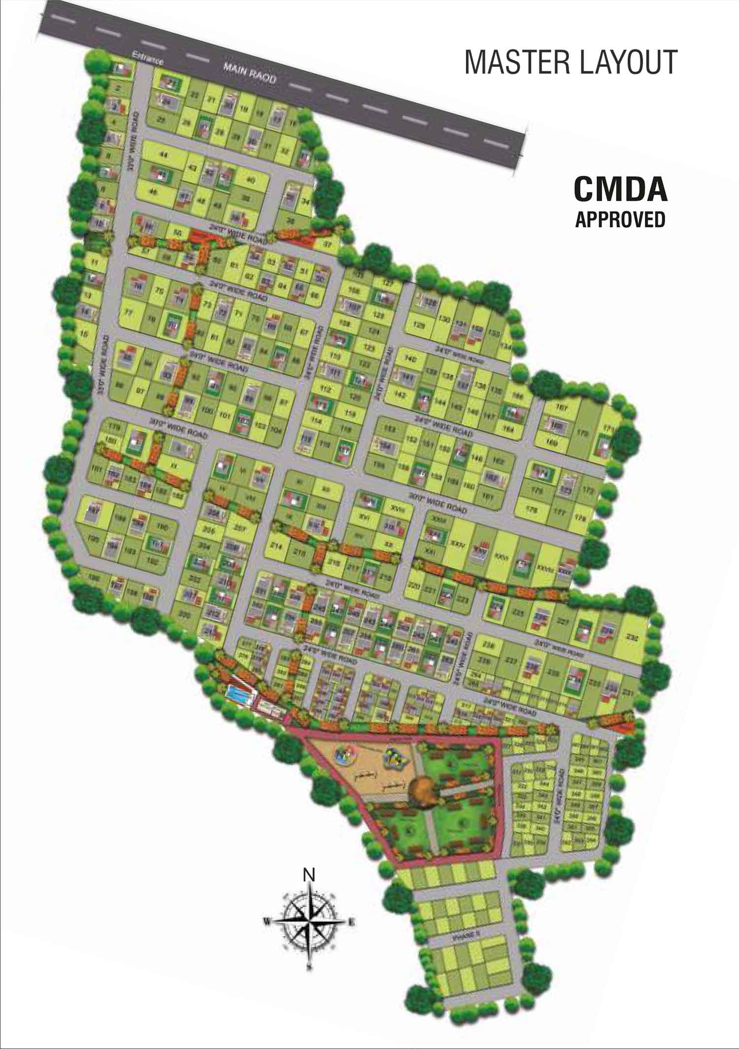 Color Homes Poonamallee Farms Villa Poonamallee Chennai 15998