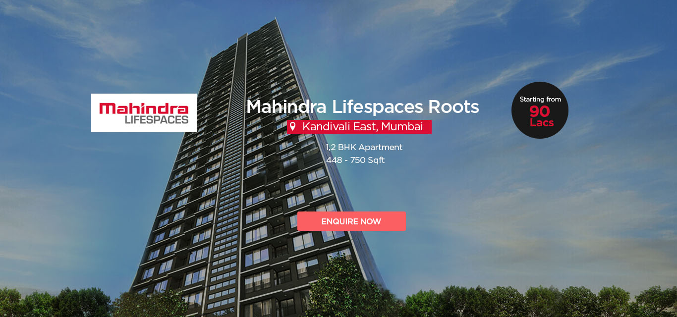 Mahindra Lifespaces Roots Kandivali East Mumbai banner