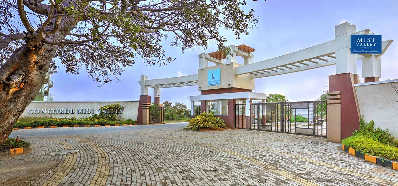 Concorde Mist Valley Plots Bagaluru Bangalore banner