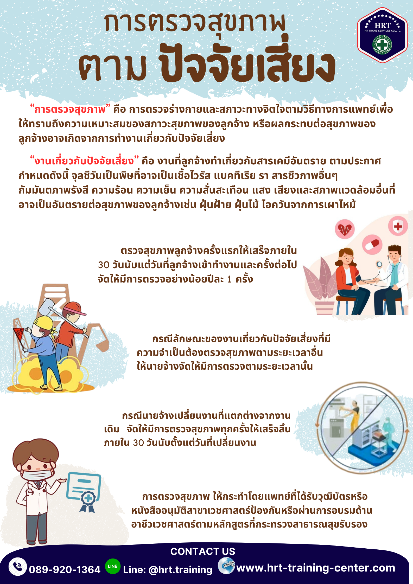 การตรวจสุขภาพตามปัจจัยเสี่ยง