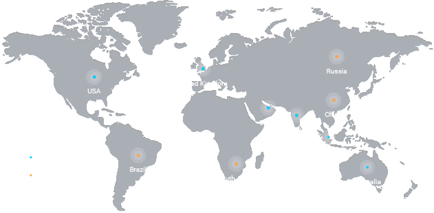 iB Hubs - Across the world