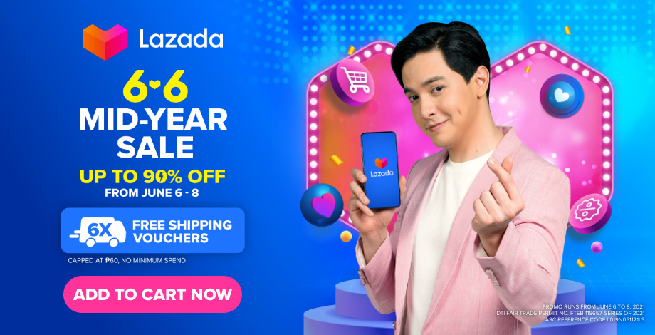 Lazada Philippines celebrates the mid-year with newest brand ambassador Alden Richards