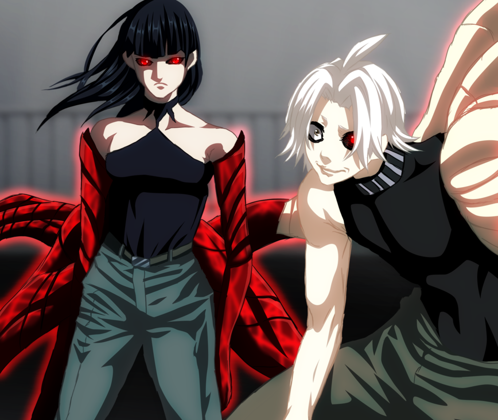 HÌNH NỀN ANIME GHOUL GIRL 4K 3
