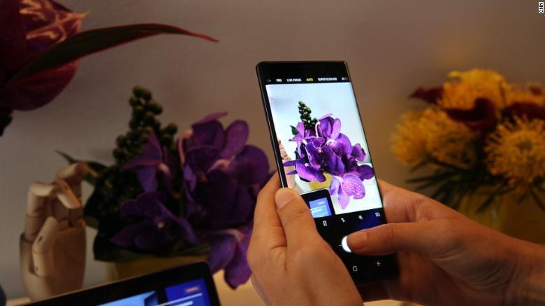 AI trên galaxy note 9