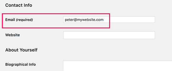 IDOLTV Hướng dẫn thay đổi email wordpress 3