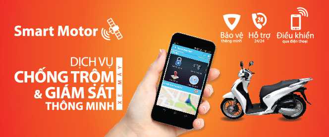Thiết bị định vị & chống trộm xe máy viettel
