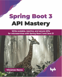 Spring boot 3 API mastery : write scalable, reactive, and secure APIs for microservices with Spring Boot 3 and Java 21