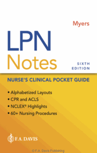 LPN notes: nurse's clinical pocket guide, sixth edition